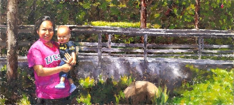 Lahoma-and-Demetrius-Portrait-Painting-Seamus-Berkeley
