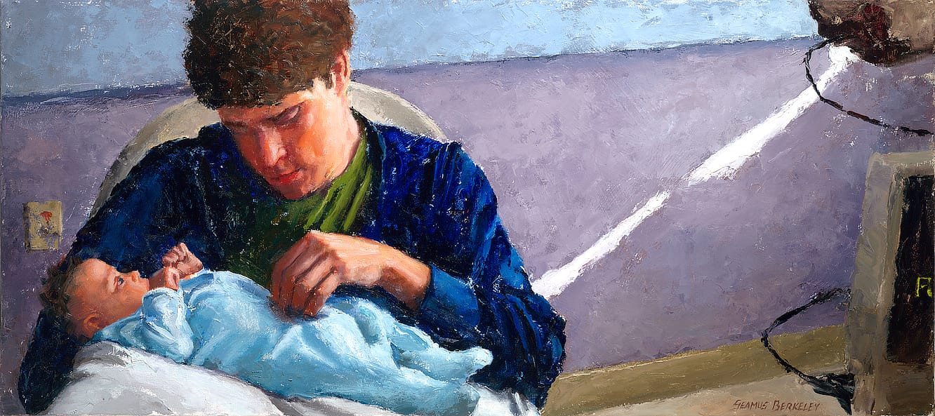 Derrek and Josephine Final Portrait Painting Seamus Berkeley