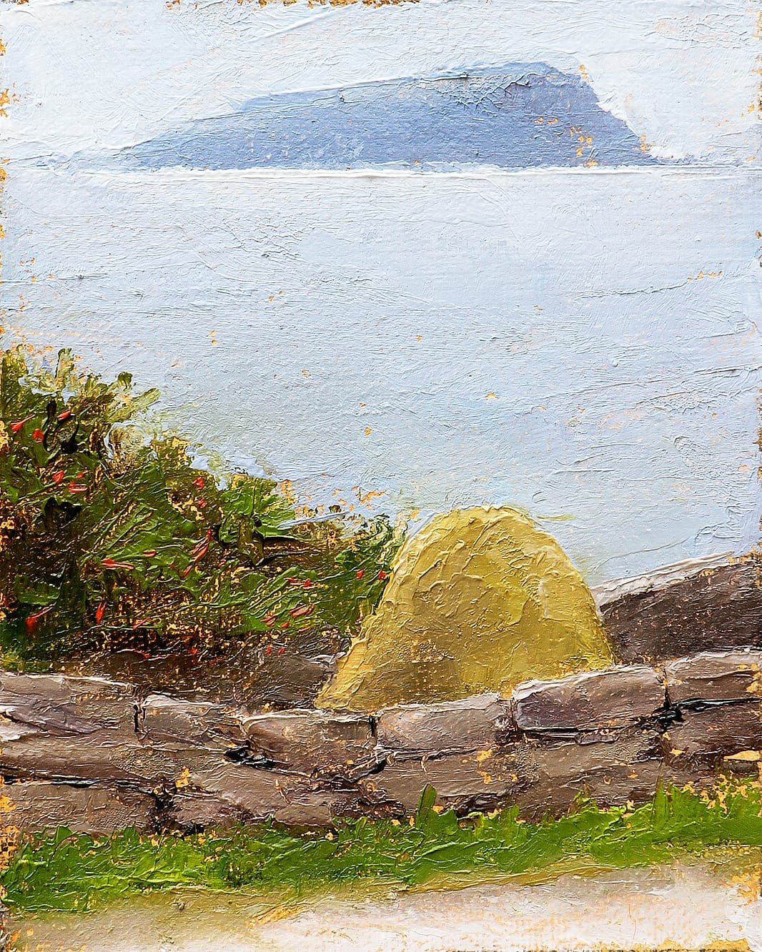 Haystack, Island Painting Seamus Berkeley