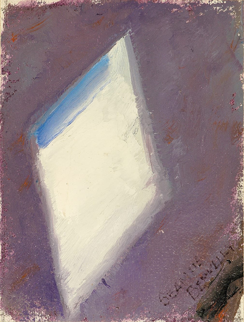 Light Violet Painting Seamus Berkeley