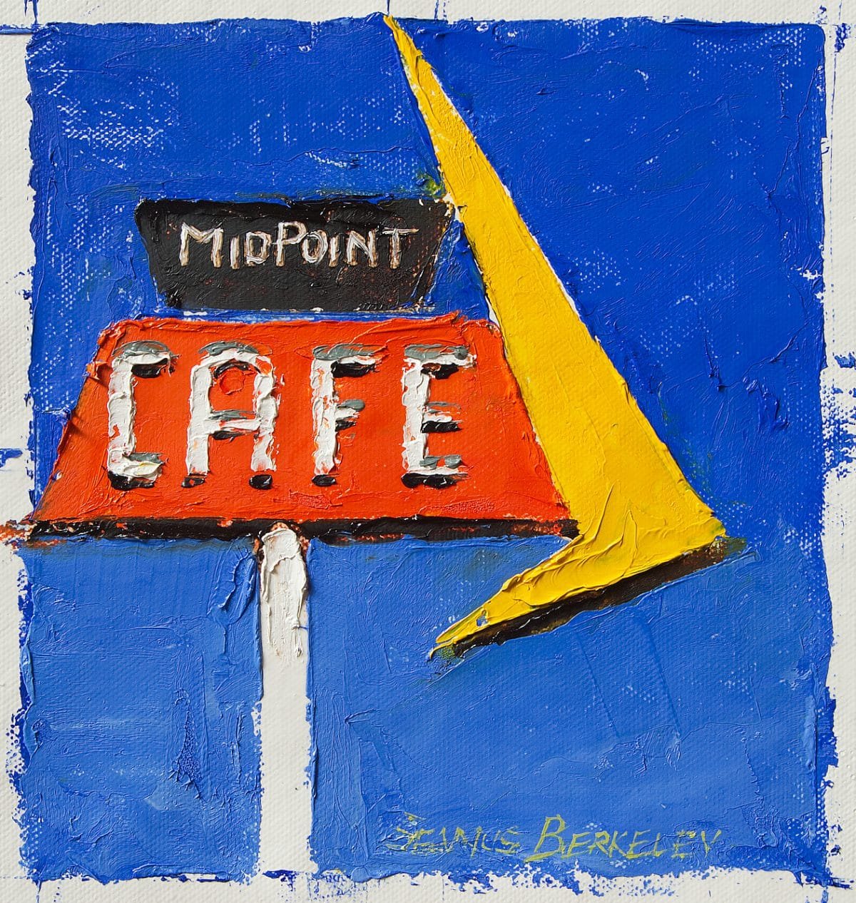 MidPoint Cafe Near Study Painting Seamus Berkeley