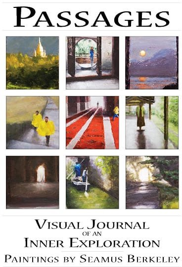 Passages Show Poster Painting Seamus Berkeley