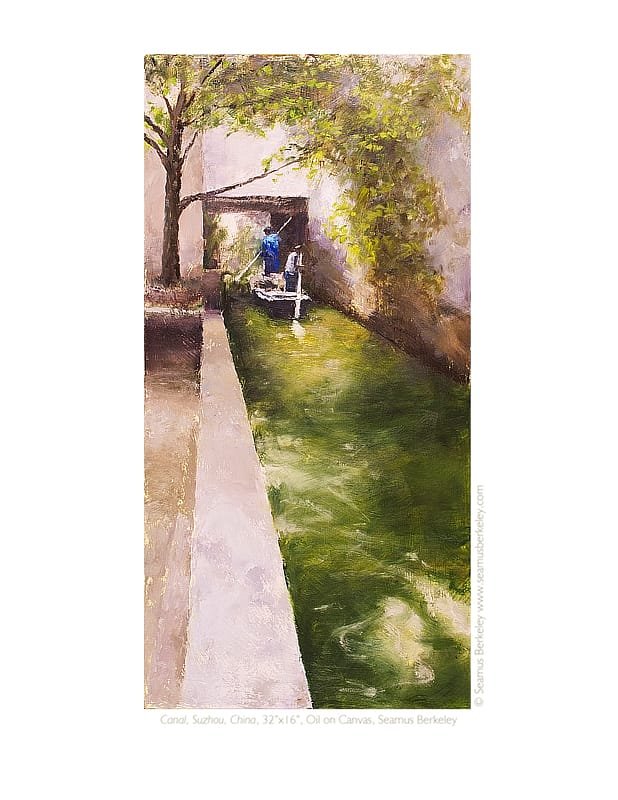 Suzhou Canal Print Seamus Berkeley